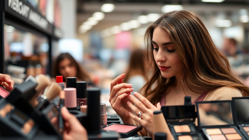 makeup shoppers comparing blush formulas and shades seasonal buying guide and deal timing
